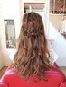 ヘアセット【☆ハーフアップ限定】￥3,300
