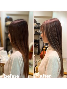 ピーターウォンヘアー(PETAR WONG HAIR) コントラストハイライト♪