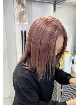 カラット 堺東(CARAT) ミディアム/ベージュピンク/ニュアンスカラー/ベビーピンク