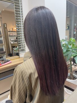 ヘアブランコブランコ 横浜(hair blanco_blanco) ボブウルフ/くびれヘア/グレージュカラー/ココアベージュ/横浜駅