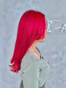 アコ(Aco) レッド/赤髪/ハイトーン