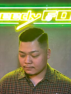 グリーディーフォックス 三軒茶屋(GreedyFOX) 波巻き/マッシュパーマ/ウルフ/ハイライト<理容室>三軒茶屋