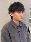 【 メンズウルフヘア × ラフパーマ 】浅野美紀