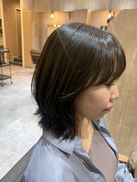 テラスヘアラボ 新潟駅南(TERRACEhairLab.) 【韓国風外ハネBob】