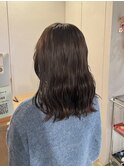 切りっぱなしボブ/エアリーロング/美髪/ピンクブラウン/岡崎