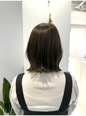 切りっぱなしボブ