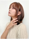 【安岡大介】韓国レイヤー顔周りくびれヨシンモリレイヤーボブ