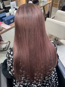 ラストーリア(La storia) 髪質改善カラー ピンクベージュ♪