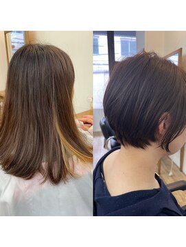 アメリ(Ameri) -Ameri-藤川☆ショートボブ【浜町/ショート/ボブ/髪質改善】