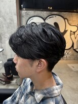 カーニー 上野(kearny)&nbsp;フェザーパーマフェザーショートニュアンスパーマシャドウパーマ