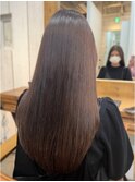 20代30代艶髪グレージュ ロング