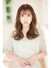 【透明感】ハイライト(ホイル１５枚)+オーガニックフルカラー+カット 12000円