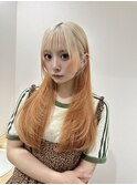 オレンジルーツカラー
