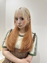 モニカ 栄店(MONIQA)&nbsp;オレンジルーツカラー