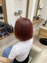 ウィルゴ(VIRGO)&nbsp;レッドカラー/ワンブリーチ/レッドブラウン