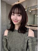 顔周り/メルティカラー/レイヤーカット/前髪(新潟/万代)