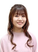 ロング　巻き髪