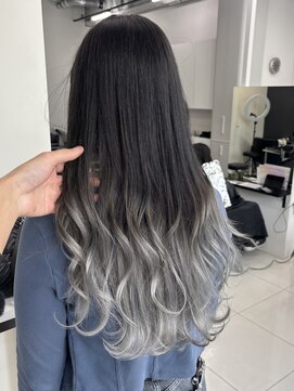 アライブ ハラジュク(ALIVE harajuku) ブリーチインナーバレイヤージュグラデーションカラー夕貴