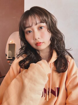 ガーデンヨコハマ(GARDEN YOKOHAMA) ミディアム/暗めカラー/ココアブラウン/モーブピンク/セミロング