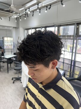 メンズ サロン ドット トウキョウ 町田店(men's salon dot. tokyo) ショート×ピンパーマ