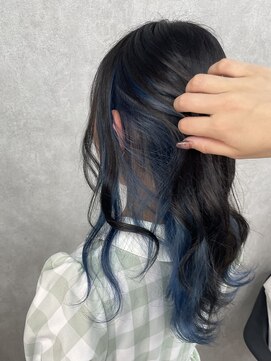 アン ブリーチ 大宮駅東口店(UN BLEACH) インナーブルーカラー♪