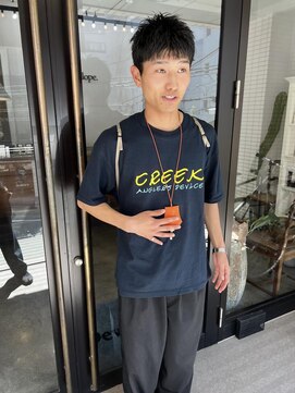 デヴェロペ(Devellope.) メンズカット　刈り上げないショート