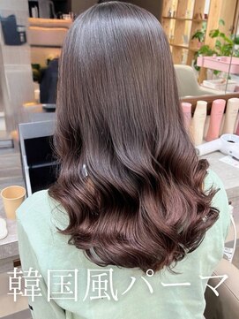 アミー 池袋(Ammy) レイヤーカット/顔周りカット/顔周りレイヤー /韓国風パーマ