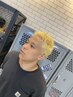 カット＋ダブルカラー(カラー、ブリーチ×２)