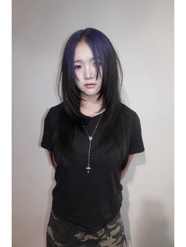 ヌル 表参道本店(Null) レイヤーカット/ケアブリーチ/ウルフ/表参道/神宮前