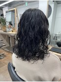 ロングミディアムレイヤーウルフパーマニュアンスパーマ川崎