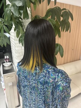 ヘアバイプルーヴ(Hair by PROVE) イエローカラー