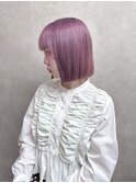 10代20代/ボブ/ピンク/ハイトーン
