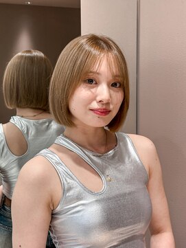 ロンドガーネット 池袋(Lond garnet) マロンベージュ/ボブ/前髪/レイヤー/小顔/髪質改善/縮毛矯正池袋