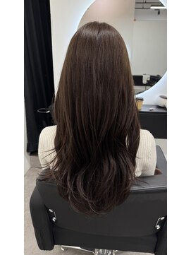 グランドライン(GRAND LINE) ブラウンベージュ　レイヤーカット