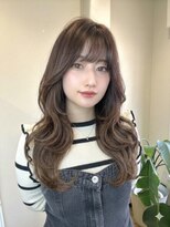 エアージーモ 門司店(AIr G mo) レイヤーカット 透明感カラー