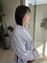 ソエラ(Soera) ボブ/透明感カラー/グレーブラック/ダークグレージュ