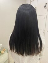 モードケイズ 阪急茨木店(MODE K's)&nbsp;黒髪サラツヤロング　ナチュラルストレートヘア