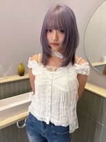 キオク(KIOX)&nbsp;ラベンダーグレージュ/レイヤー/ハイトーン/ワンカラー/名古屋