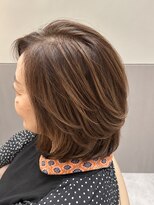 トランスサロン 吉祥寺(TRANS SALON)&nbsp;カール流れミディアム×柔らか印象カラー