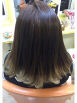 美容室ふわぁふわぁ&nbsp;グラデーションカラー