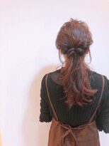 ディーヘアーデザイン(d.HAIR DESIGN)&nbsp;ポニーテールアレンジ☆
