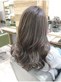 チップハイライト×ミルクティグレージュ
