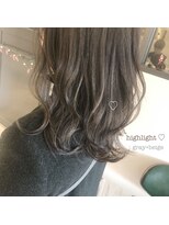 フィゼル 福島店(fizelle)&nbsp;ハイライトグレージュ＊いけもとみお