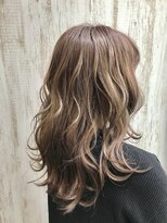 ジーナ 札幌(Zina)&nbsp;【Zina SAPPORO】ミルクティレイヤーウェーブ