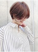 ボブアッシュブラウンネオウルフ/20代/30代/40代/ショート
