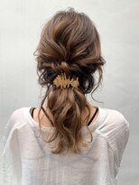 トルネード(TORNADO) 編み下ろし 大人カジュアル パーティーヘア ラアレンジ