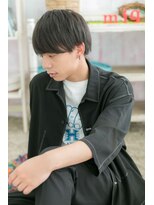 ミック ヘアアンドメイク アップ 駒込店(miq Hair&Make up) サイドグラデーションの重めマッシュヘア