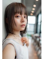 オースティン 錦糸町(AUSTIN)&nbsp;AUSTIN☆大人かわいい前髪セシルカットココアブラウンネオウルフ