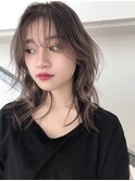 ザクザクレイヤーカット巻き方簡単ミディアムロング韓国表参道