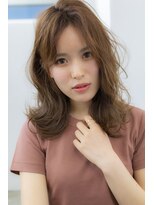 アコロン 吉祥寺(acoron.)&nbsp;小顔カット×ボブルフ×イルミナカラー×ピンクベージュ×吉祥寺